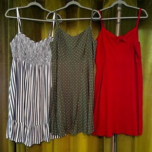 Torrid Old Navy Linen Blend, Cotton Sun Dress Lot